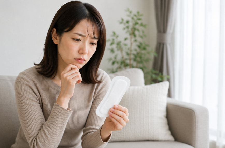 茶色のおりものが出る原因とは？受診の目安と注意したい症状を解説